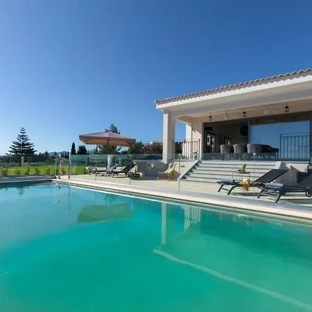 Secluded Elegance At Giem 4 Bedrooms Unmatched Sea Views Private Pool Lush Gardens Dassia, Corfu Dafnila
